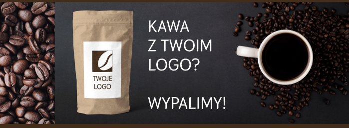 kawa z Twoim logo palarnia kawy