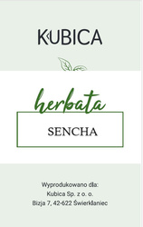 Kubica Zielona herbata liściasta Sencha 500 g
