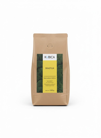 KAWA MIELONA BRAZYLIA SANTOS 100% ARABICA