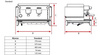 Ekspres do kawy 2-grupowy EX3 2GR B PID