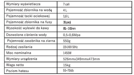 Automatyczny ekspres do kawy FRESCO X65 Plus