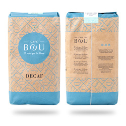 Kawa BOU Cafe Natural Descafeinado 1kg bezkofeinowa 100% arabica