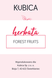 Kubica Owocowa herbata liściasta Forest Fruits 500 g