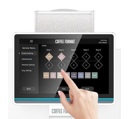 Coffee Format BREAK S W8L ekspres do kawy srebrny