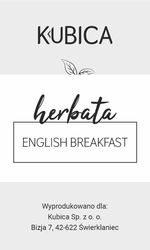 Kubica Czarna herbata liściasta English Breakfast 500 g