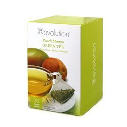 Herbata Revolution Peach Mango Green Tea 20 torebek