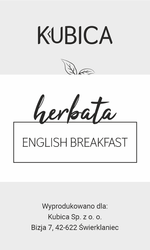 Kubica Czarna herbata liściasta English Breakfast 500 g 
